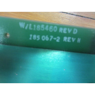 185067-2 Slot Rack Board 21877 Assy 185387 - Used