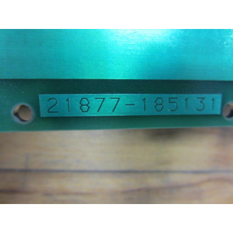 185067-2 Slot Rack Board 21877 Assy 185387 - Used