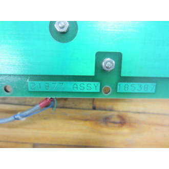 185067-2 Slot Rack Board 21877 Assy 185387 - Used