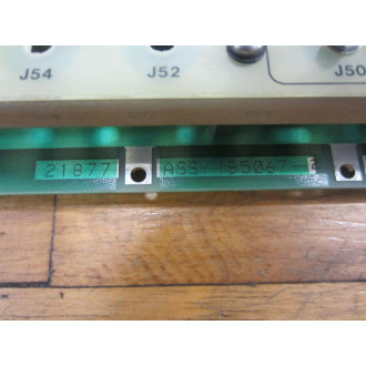 185067-2 Slot Rack Board 21877 Assy 185387 - Used