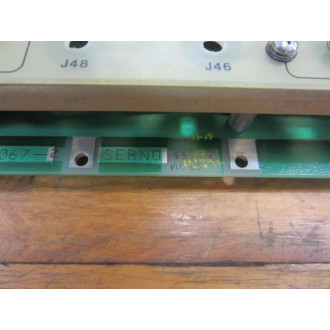 185067-2 Slot Rack Board 21877 Assy 185387 - Used