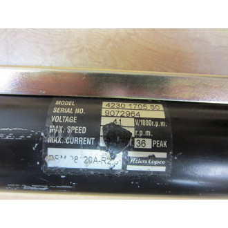 Atlas Copco 4230 1705 80 Nut Runner Confrig 6 - Used