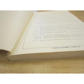 Okuma OSP5000L-G Maintenance Manual OSP5000LG Operation Manual 2446-E-R2 - Used