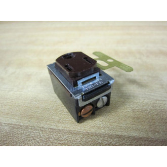 Pass & Seymour 15A 125V Receptacle Brown (Pack of 6) - New No Box