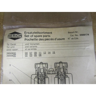 Herion 0566174 Replacement Kit