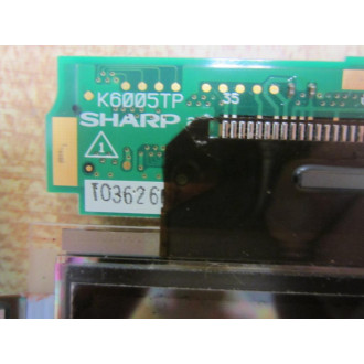 Sharp Y081CKA-2 Screen K0058UP - Used