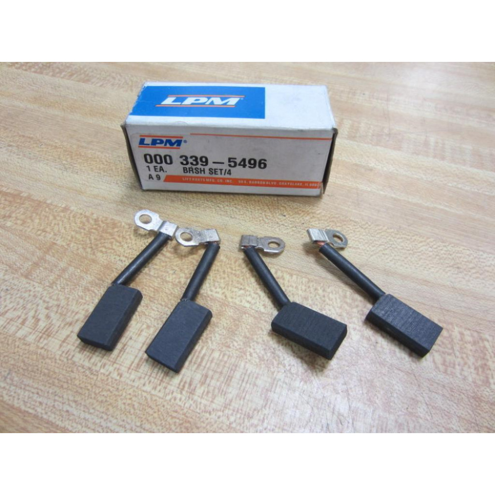 LPM 000 339-849 Carbon Brushes (Pack of 4)