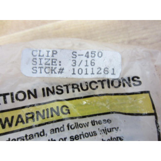 Crosby Clips 1010033 U-Bolt Wire Rope Clip G-450 316"
