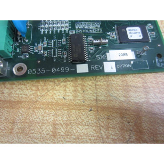 Hardy Instruments 0535-0499 Circuit Board 05350499 Rev L - Used