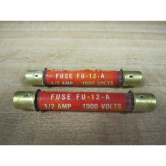 General Electric FU-12-A Signal Corps Fuse 7871111 (Pack of 2)
