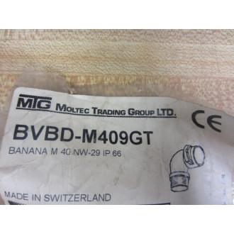 MTG Moltec BVBD-M409GT Banana Adapter - New No Box