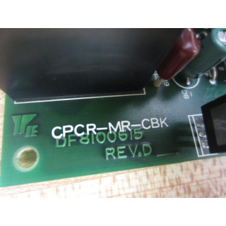 Yaskawa Electric CPCR-MR-CBK Circuit Board DF8100615 Rev D - Used