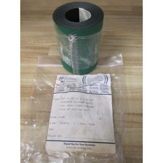 Midwest Industrial Rubber 6120 Waste Chute Belt 4014 9'11" L x 4" W