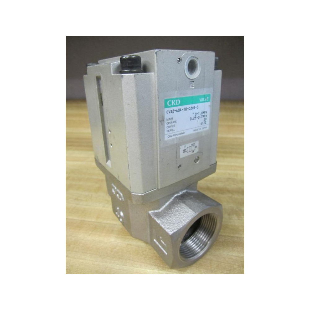 CKD CVS2-40A-10-02HS-3 Solenoid Valve CVS240A1002HS3 - New No Box