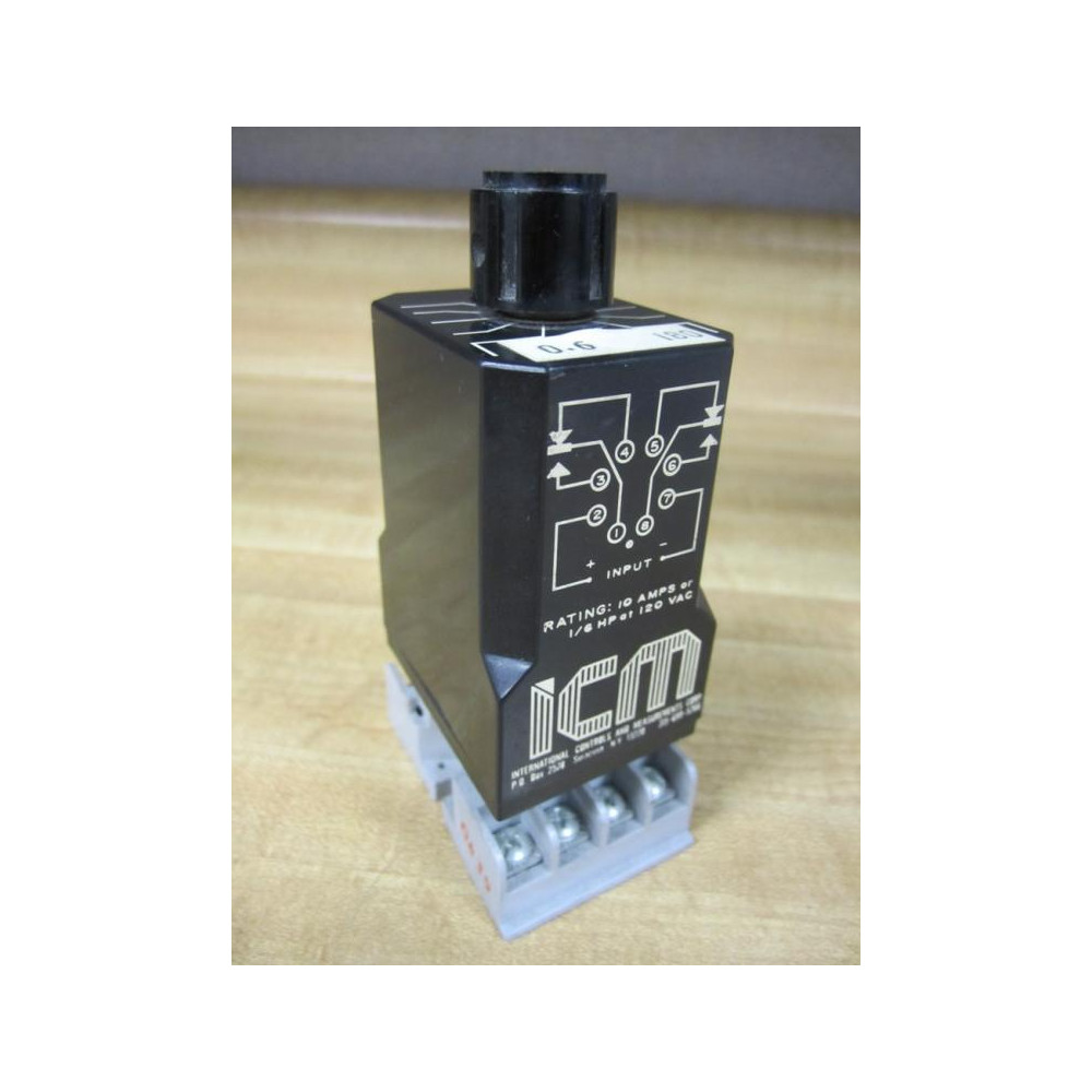 ICM MDR115A2Z180 Time Delay Relay 0.6 - 180 Seconds - New No Box