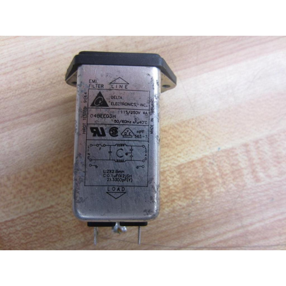 Delta Electronics 04BEEG3H EMI Filter - Used