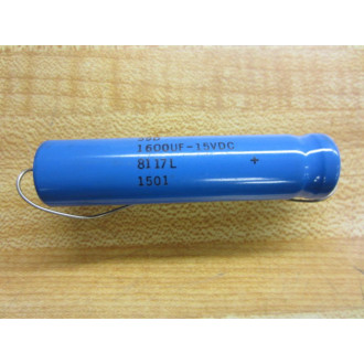 Sprague 1600UF-15VDC Capacitor 39D 81 17 L 1501 - New No Box