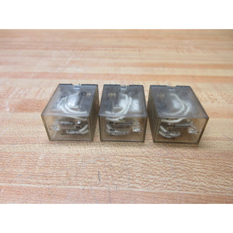 Magnecraft W78CSX-3 Relay (Pack of 3) - Used