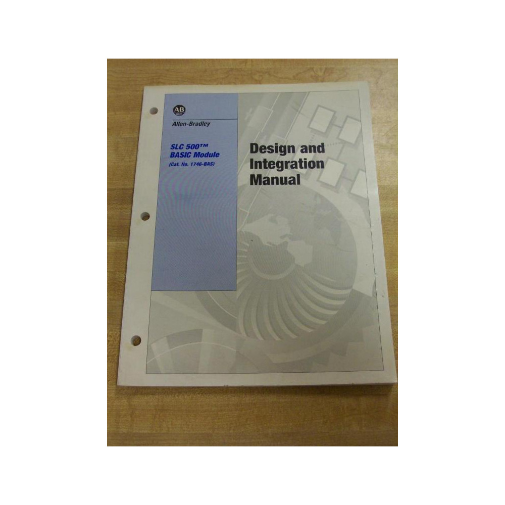 Allen Bradley 1746-BAS-DIM 1746-BAS Design and Integration Manual - New No Box