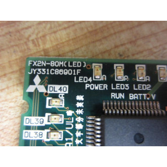 Mitsubishi FX2N-64MR-UA1UL Circuit Board FX2N-80M - Used