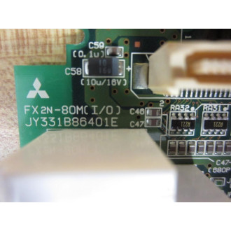 Mitsubishi JY331B86401E Circuit Board FX2N-80MC - Used