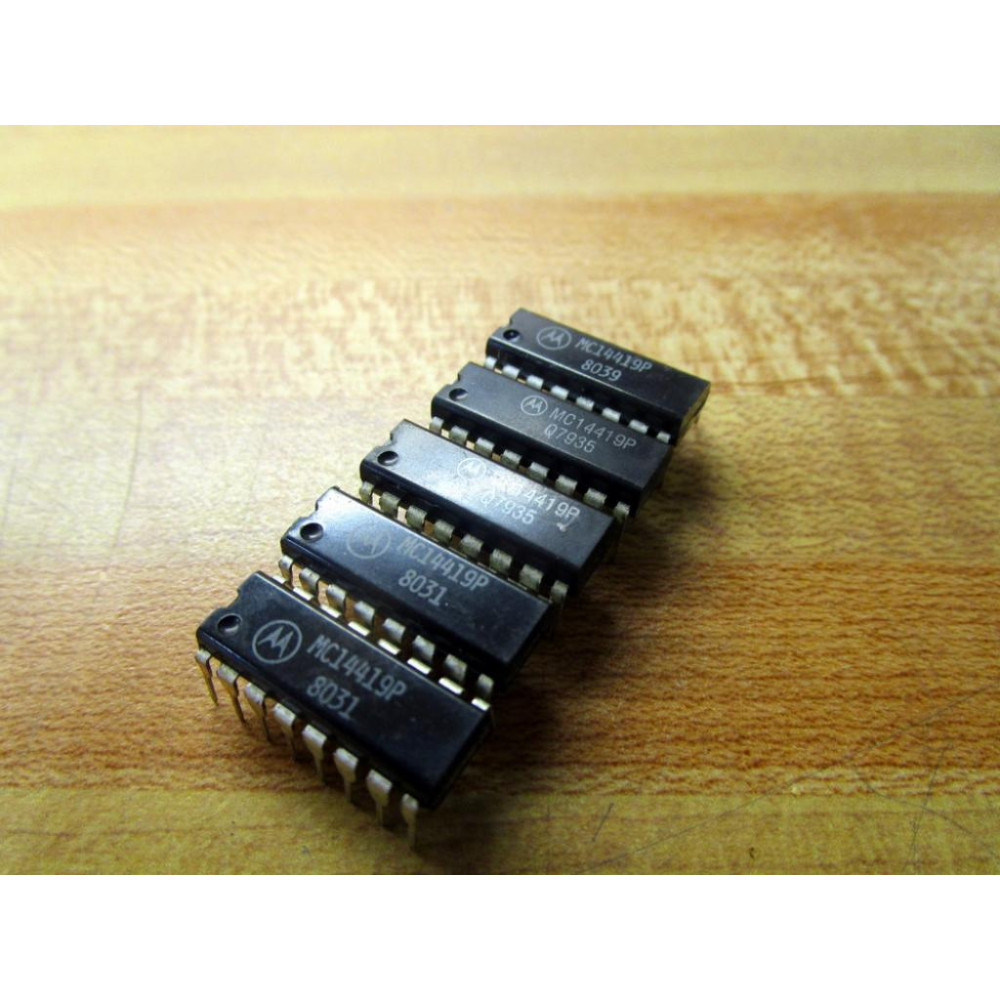 Motorola MC14419P Integrated Circuit (Pack of 3)