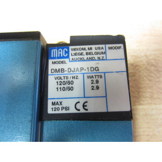 MAC 92B-AAH-BJ1-DM-DJAP-1DG-9 Valve - Used