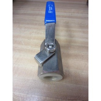 1" 200 WOG FF Ball Valve 2000 PSI - New No Box