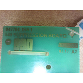 SSD 047704 Suppression Board AH047704U002 MO1 - Used