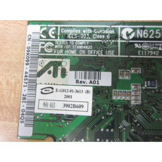 MIC E-G012-01-3613 Circuit Board EG012013613 - Used