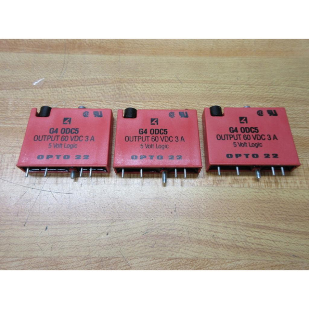 Opto 22 G4 ODC5 Output Module G4 0DC5 (Pack of 3) - New No Box