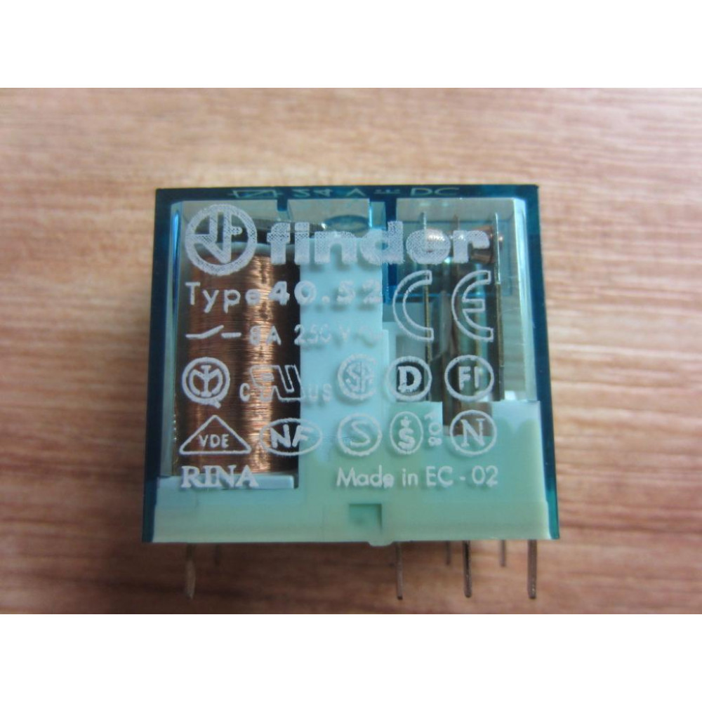 Finder 40.52 Relay 4052 40.52-24V-DC 24VDC - New No Box