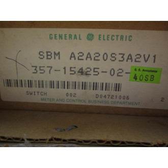 General Electric A2A20S3A2V1 Type SBM Switch