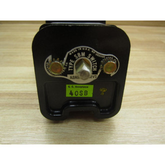 General Electric A2A20S3A2V1 Type SBM Switch