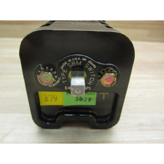 General Electric E4B50T1F1P1 Type SBM Switch