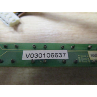 IEI V030106637 Circuit Board - Used