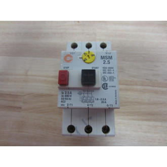 Advance Controls MSM 2.5 Overload Relay - Used