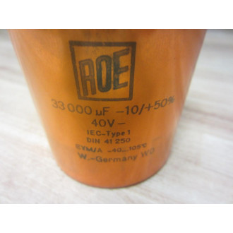 Roe EYMA Capacitor EYMA 33000µF 40V - Used
