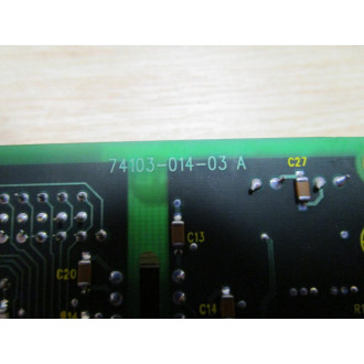 Allen Bradley 74103-119-52 Circuit Board - Used