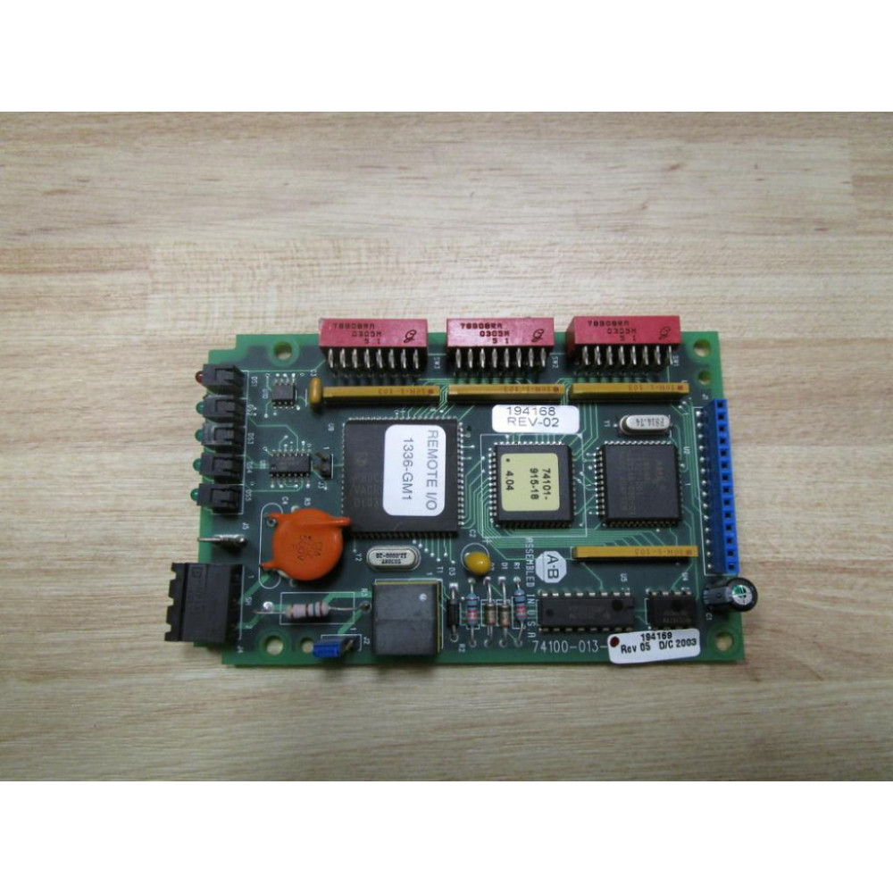 Allen Bradley 194168 Circuit Board 74100-013-51 - Used