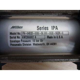 Miller IPA-84B2B-0500-50.000-0020-N22N-0 Cylinder - New No Box
