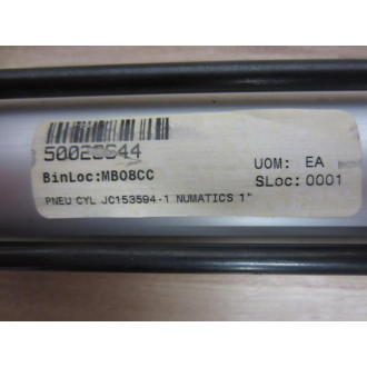 Numatics RG-498393-1 Pneumatic Cylinder - New No Box