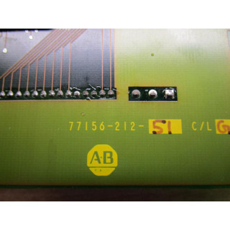 Allen Bradley 77156-212-51 Circuit Board 77156-213-51 - Used