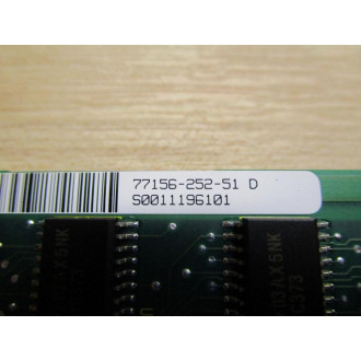 VKL 77156-252-51 D Circuit Board 77156-251-03 A - Used