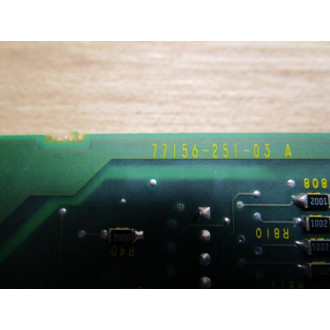 VKL 77156-252-51 D Circuit Board 77156-251-03 A - Used