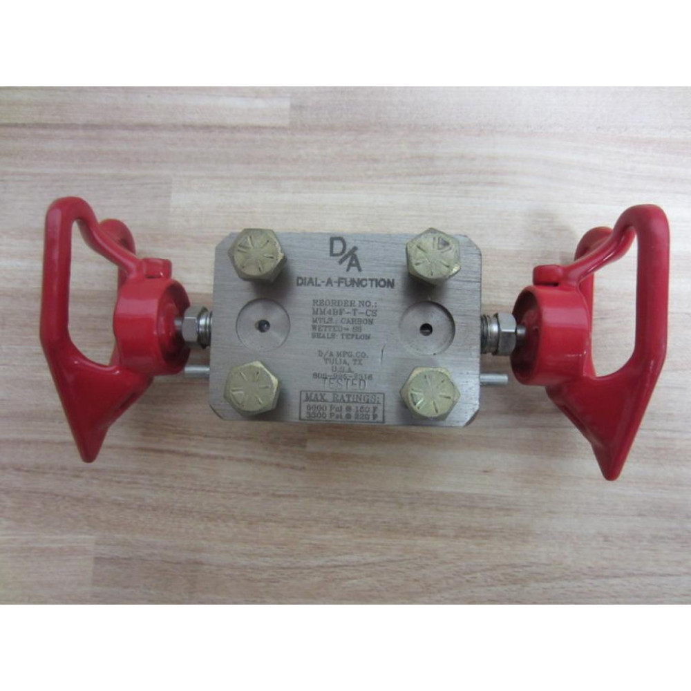 Dial-A-Function MM4BF-T-CS Valve DA - New No Box