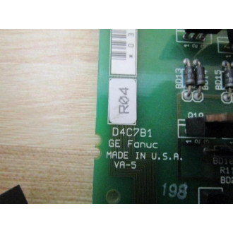 GE Fanuc IC697MDL753 Circuit Board D4C7B1 Screw Terminals WO Cover - Used
