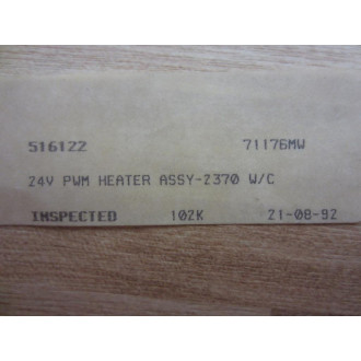 71176MW PWM Heater Assembly - New No Box