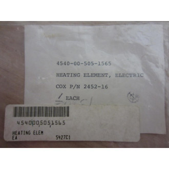Cox 2452-16 Electric Heating Element
