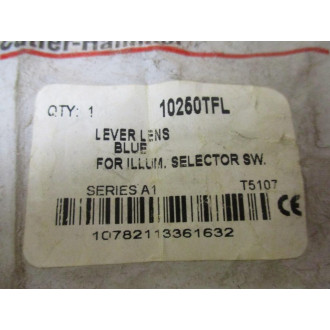 Cutler Hammer 10250TFL Lever Lens Ser. A1
